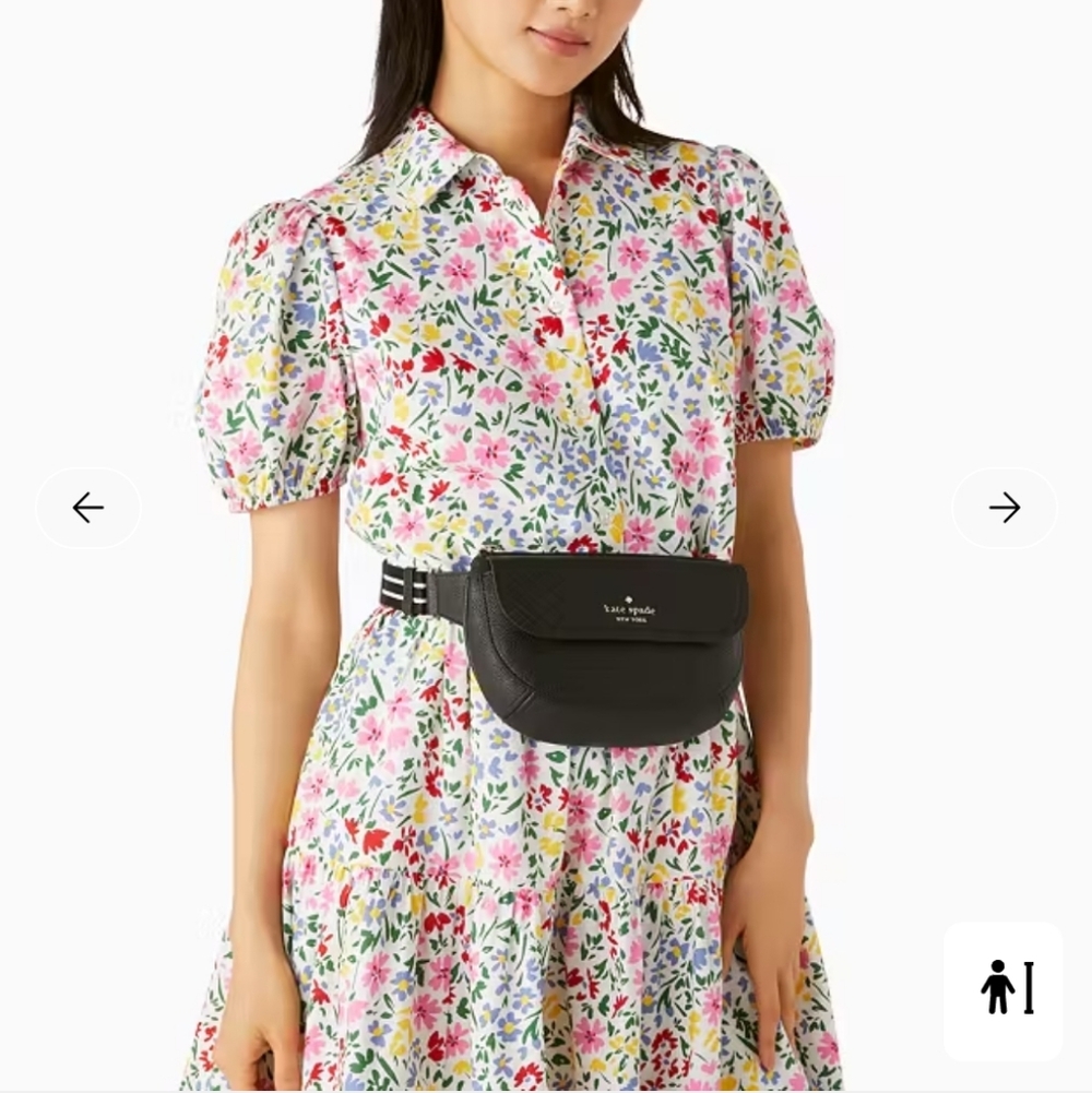 NWT Kate Spade Rosie Belt Bag In Black